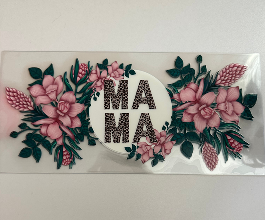 Flower Mama Decal