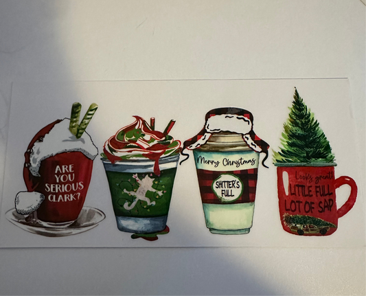 Christmas Clark Decal