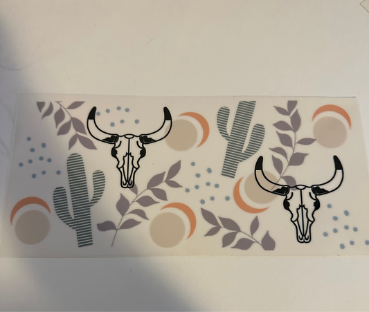 Boho Cactus Decal