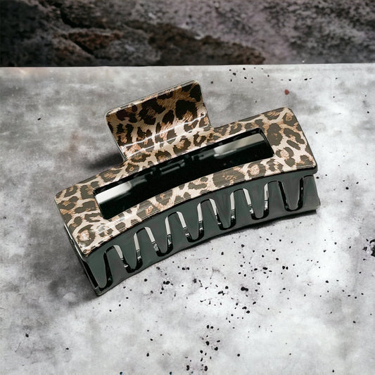 Leopard Hair Clip