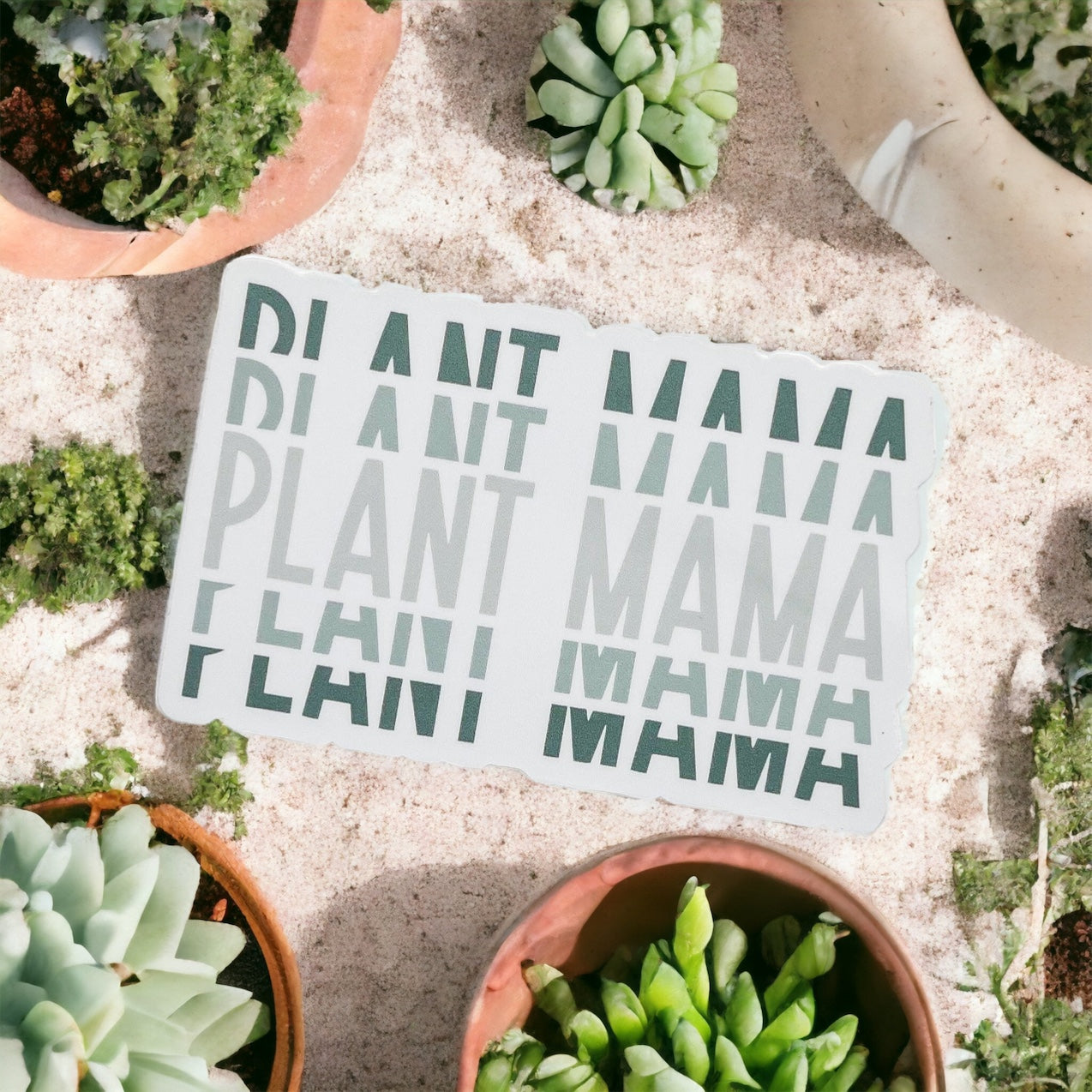 Plant Mama Sticker